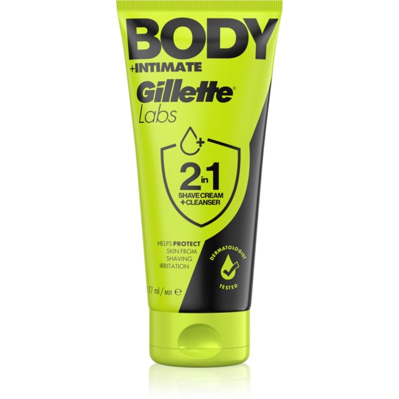 Gillette Labs Body + Intimate shaving foam 2-in-1 177 ml