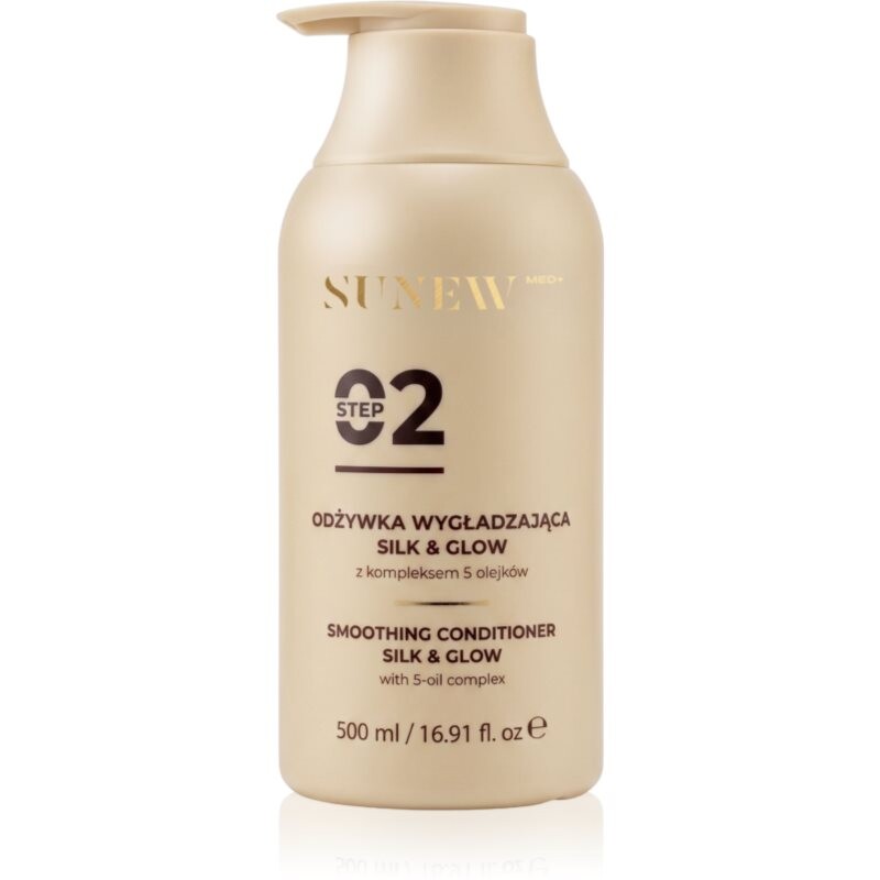SUNEWMED+ Silk & Glow Repairing Conditioner smoothing conditioner for shiny and soft hair 500 ml