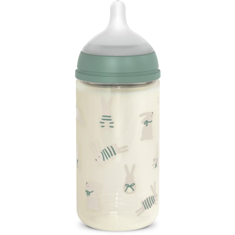 Suavinex Wonderland SX PRO +3 MF children’s bottle Green Rabbit 240 ml