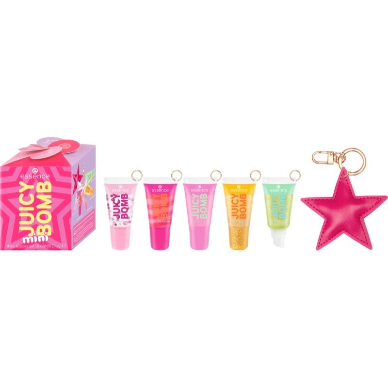 essence Juicy Bomb Mini lip set mini 01 Holiday Happiness