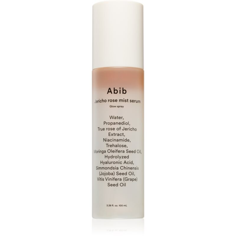 Abib Jericho Rose Mist Serum Glow Spray brightening face serum in a spray 100 ml