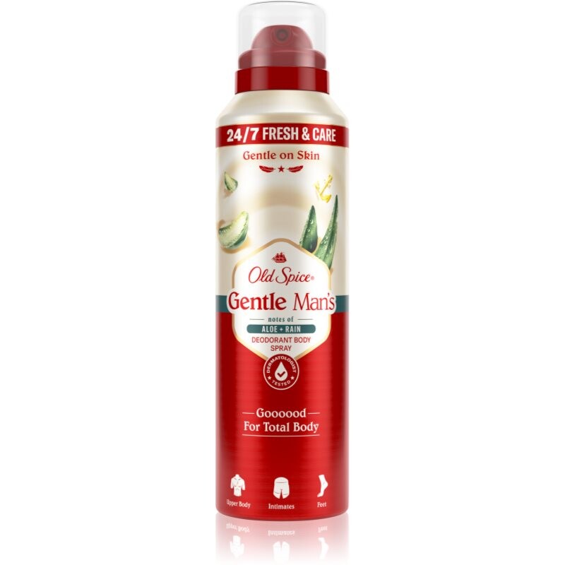 Old Spice Gentle Man's Aloe & Rain aluminium-free deodorant spray 140 ml