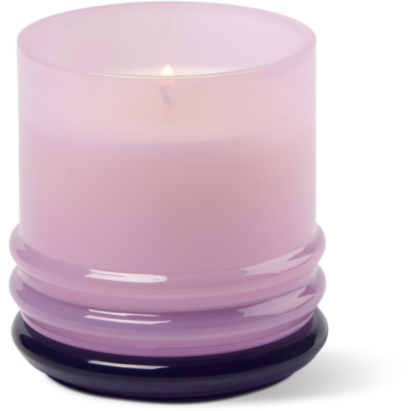 Paddywax Violet Vanilla scented candle with cap 198 g
