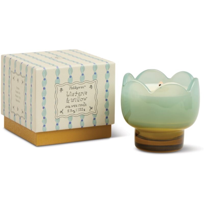 Paddywax Tulip Wisteria & Willow scented candle 155 g