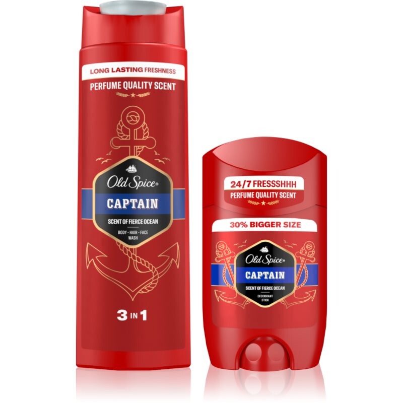 Old Spice Captain economy pack for men
