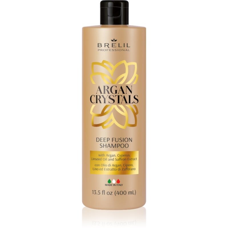 Brelil Professional Cristalli di Argan Deep Fusion Shampoo moisturising shampoo with argan oil 400 ml