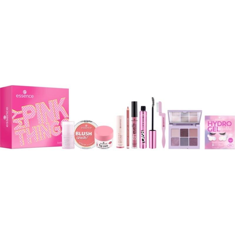 essence MY PINK THINGS decorative cosmetic set