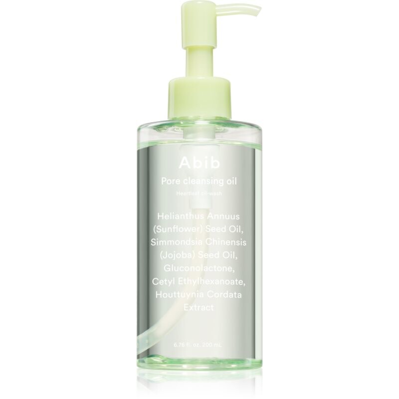 Abib Heartleaf Pore Cleansing Oil-wash gentle cleansing oil with soothing effect 200 ml