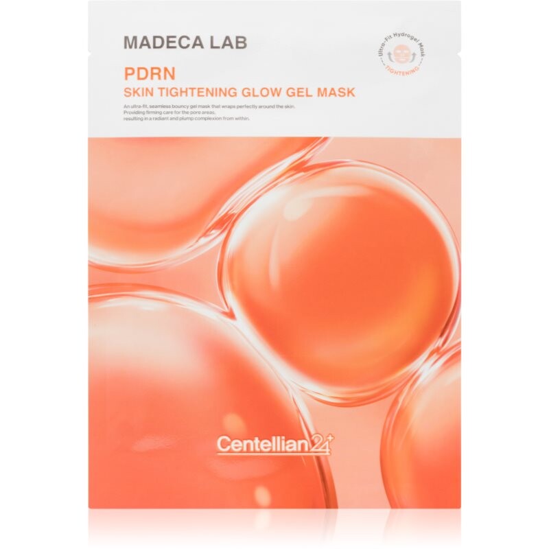 Centellian24 Madeca Lab PDRN Skin Tightening Glow Gel Mask smoothing sheet mask with cooling effect 22 ml