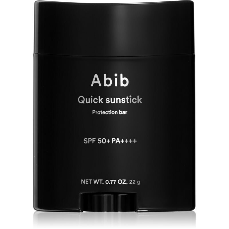 Abib Quick Sunstick Protection Bar sunscreen stick with moisturising effect SPF 50+ 22 g