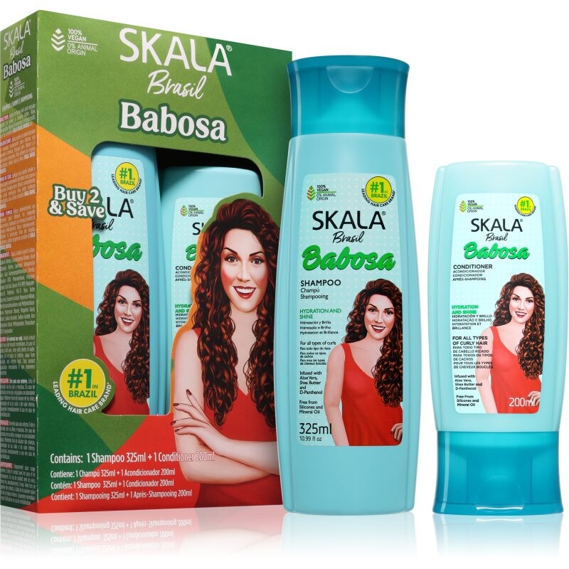 Skala Babosa set with nourishing and moisturising effect for dry hair