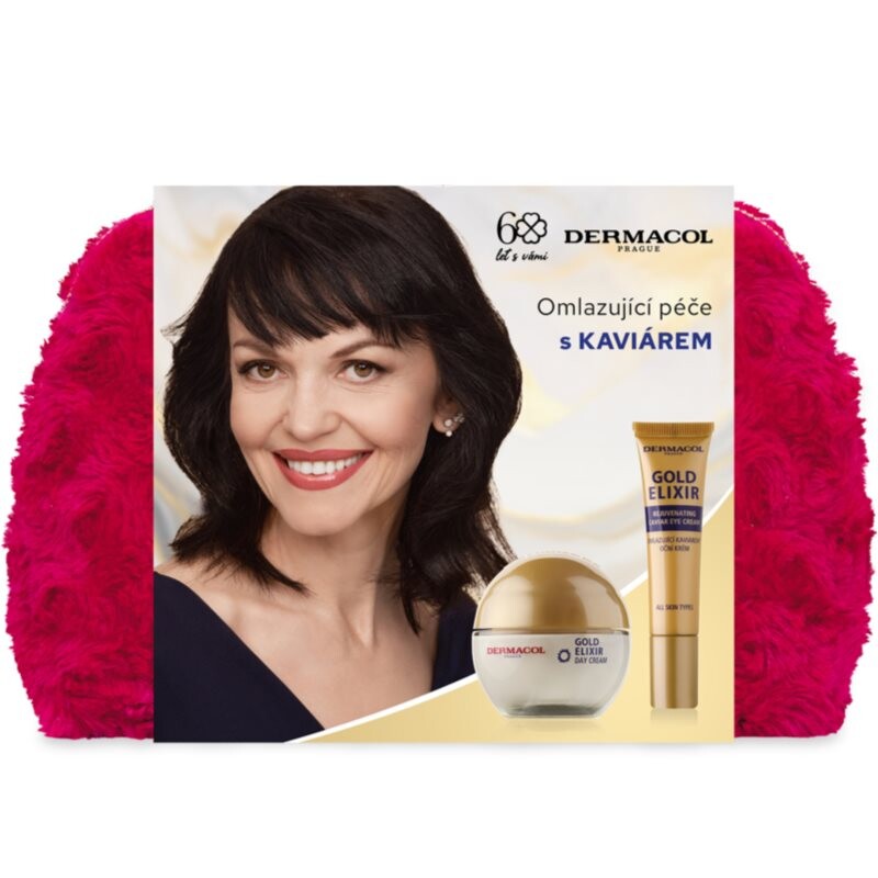 Dermacol Gold Elixir gift set for skin rejuvenation