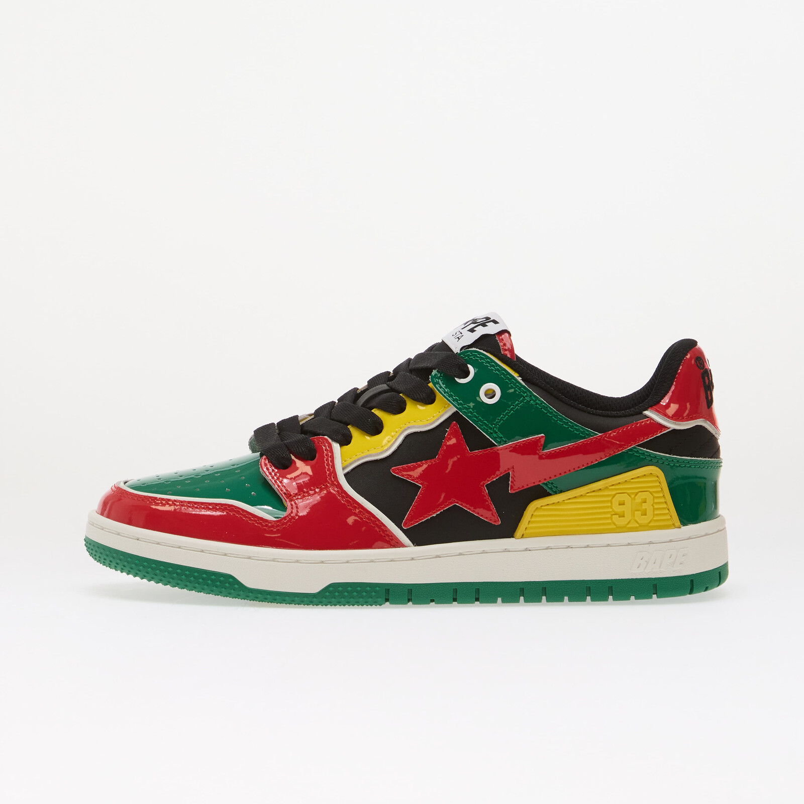 Sneakers A Bathing Ape Sk8 Sta 2 Green UK 8.5