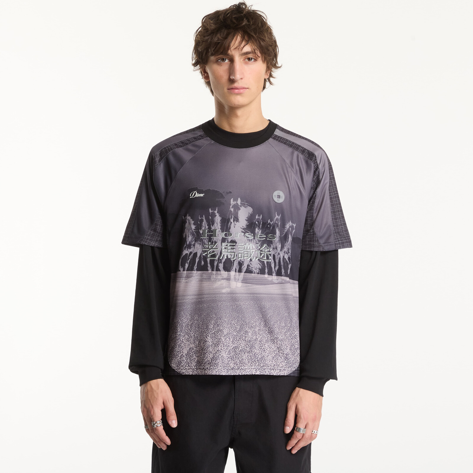 Dime Year Of The Horse Jersey Black S