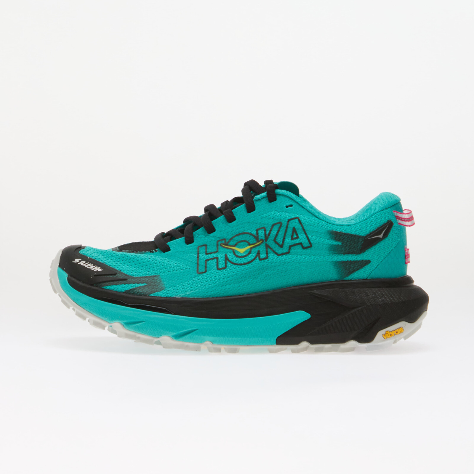 Sneakers Hoka® W Mafate 5 Black/ Electric Aqua UK 5.5