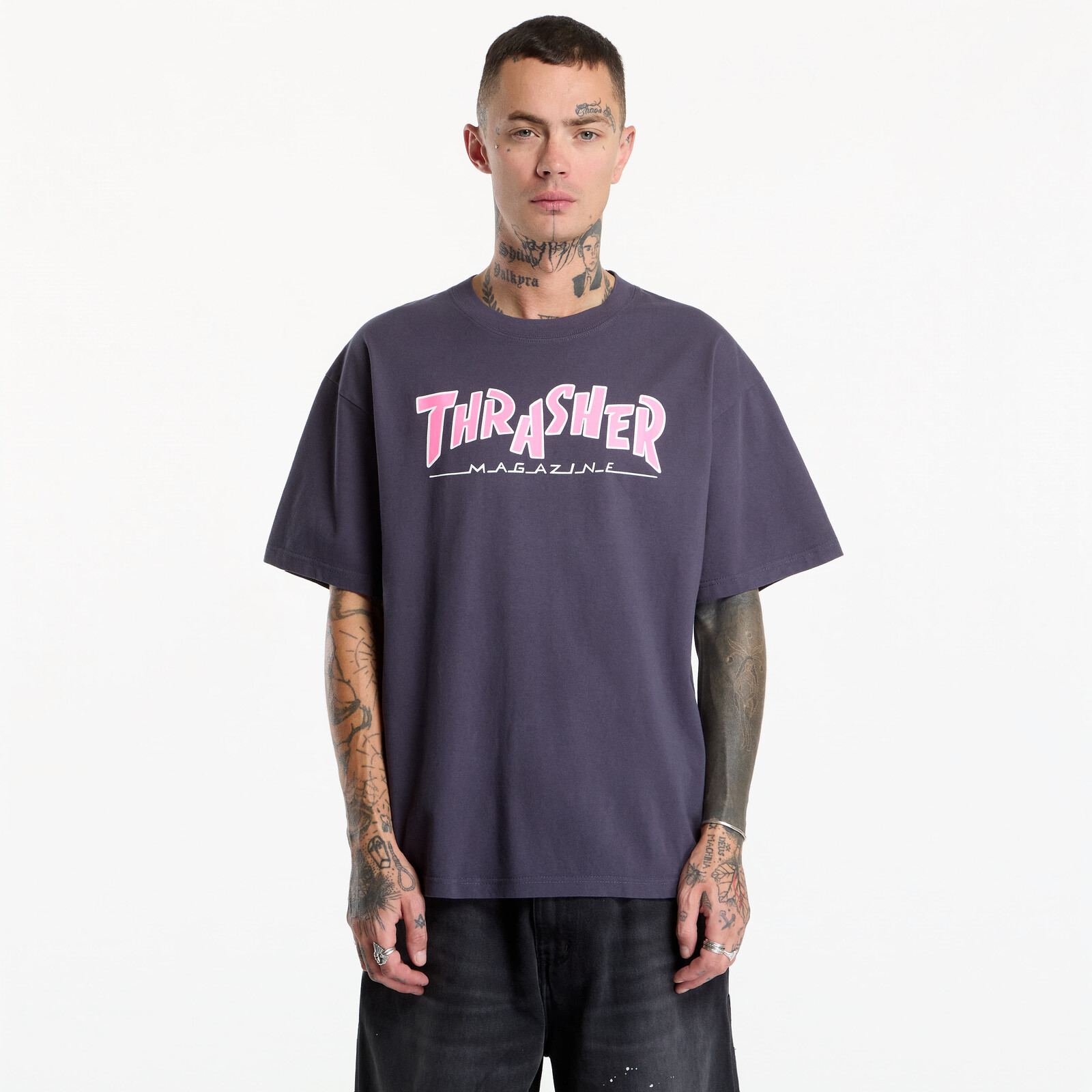 T-shirt Thrasher Parra Mag Vintage T-shirt Navy M
