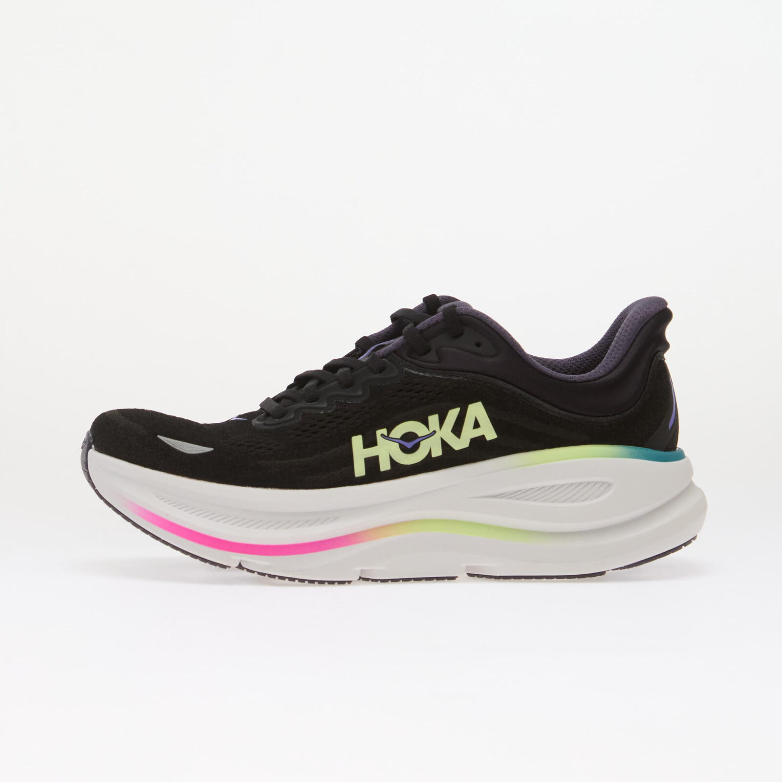 Sneakers Hoka® M Bondi 9 Black/ Neon Yuzu UK 11