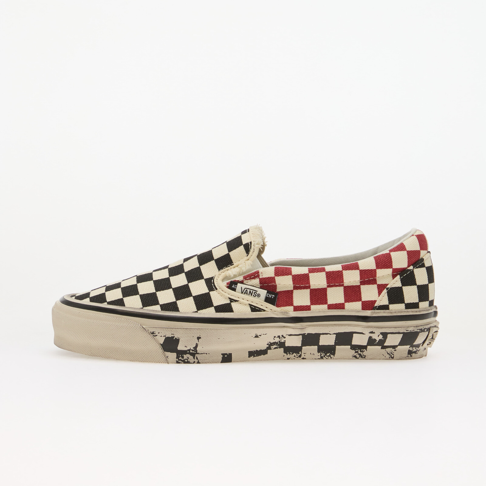 Sneakers Vans LX Classic Slip-On 98 Black/Checkerboard UK 5