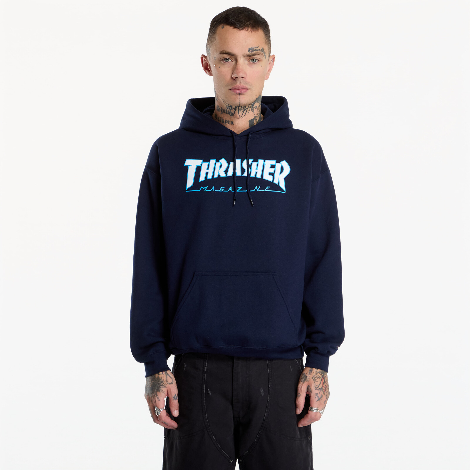 Sweatshirt Thrasher Outlined Hoodie Navy M