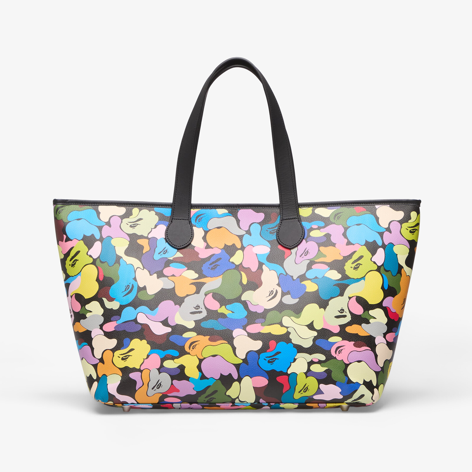 Bag A Bathing Ape Multi Camo Tote Bag Black Universal