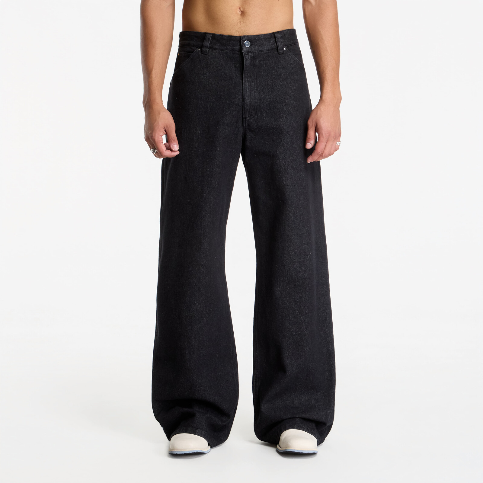 Pants Heliot Emil Uniform Denim Black 48