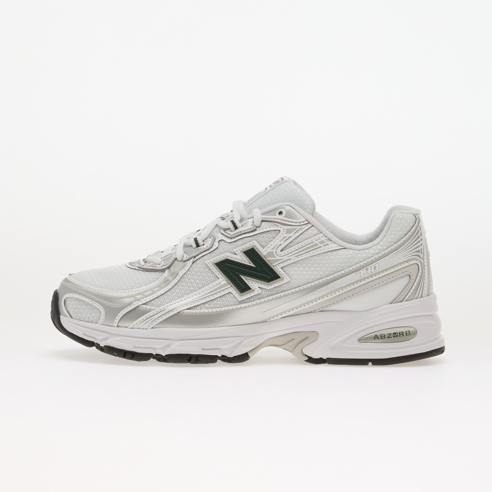 Sneakers New Balance 740 White/ Nordic Green UK 6.5