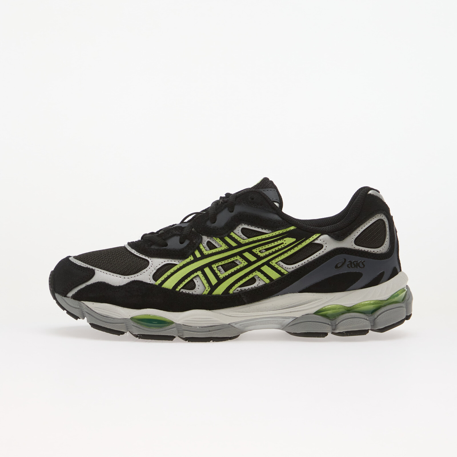 Sneakers Asics Gel-NYC Graphite Grey/ Lime Green UK 10.5