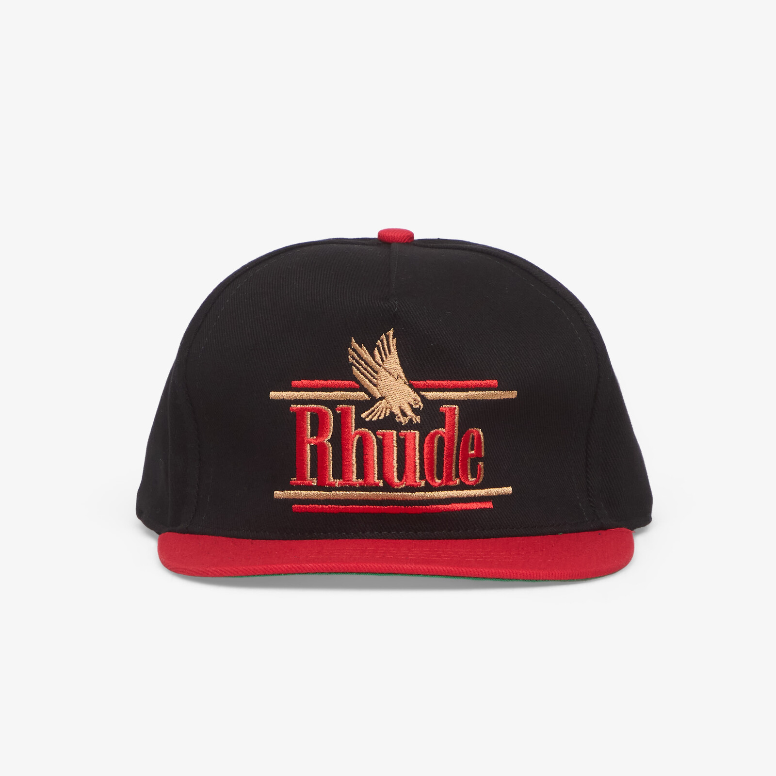 Rhude Rossa Structured Hat Black/ Red Universal