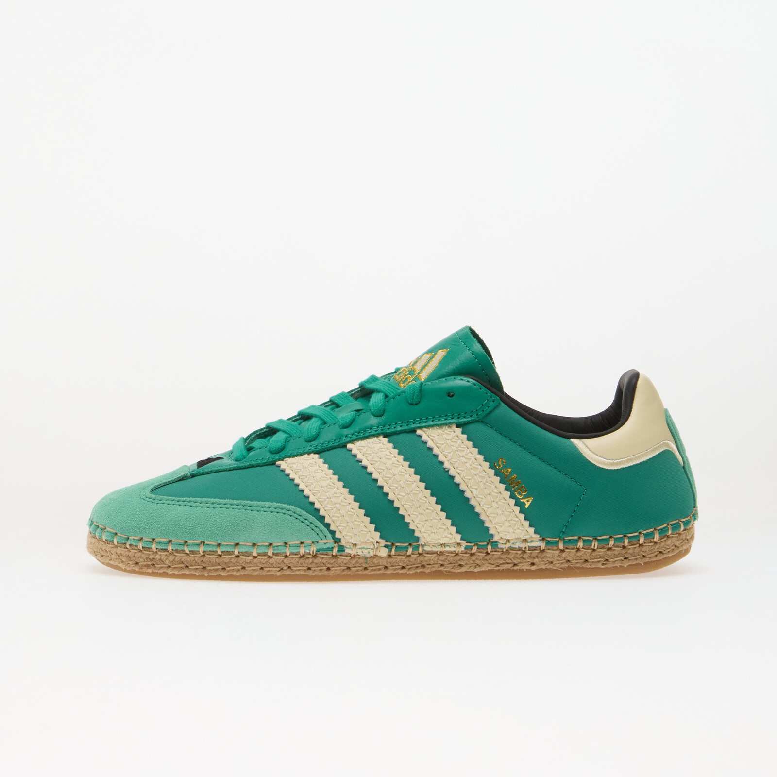 Sneakers adidas x CLOT Samba Espadrille By Edison Chen Court Green/ Warm Vanilla/ Core Black UK 4.5
