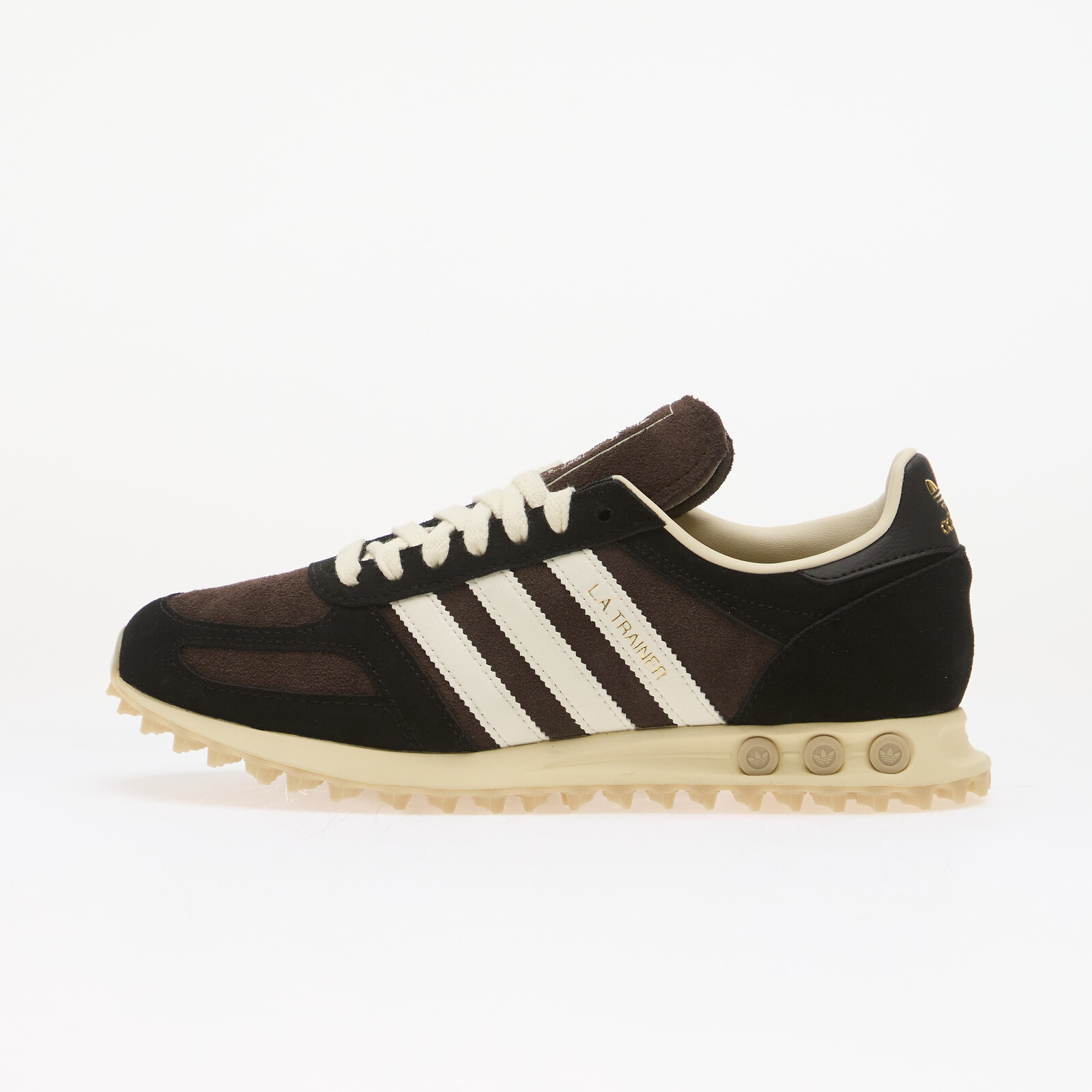 Sneakers adidas LA Trainer OG Core Black/ Off White/ Matte Gold UK 12