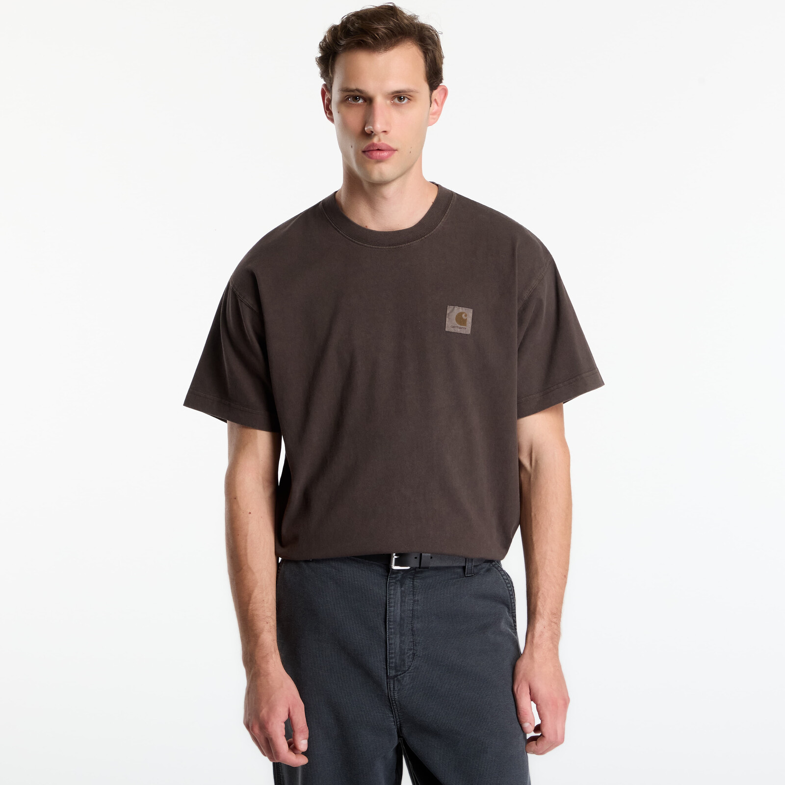 T-shirt Carhartt WIP S/S Vista T-Shirt UNISEX Tobacco Garment Dyed XL