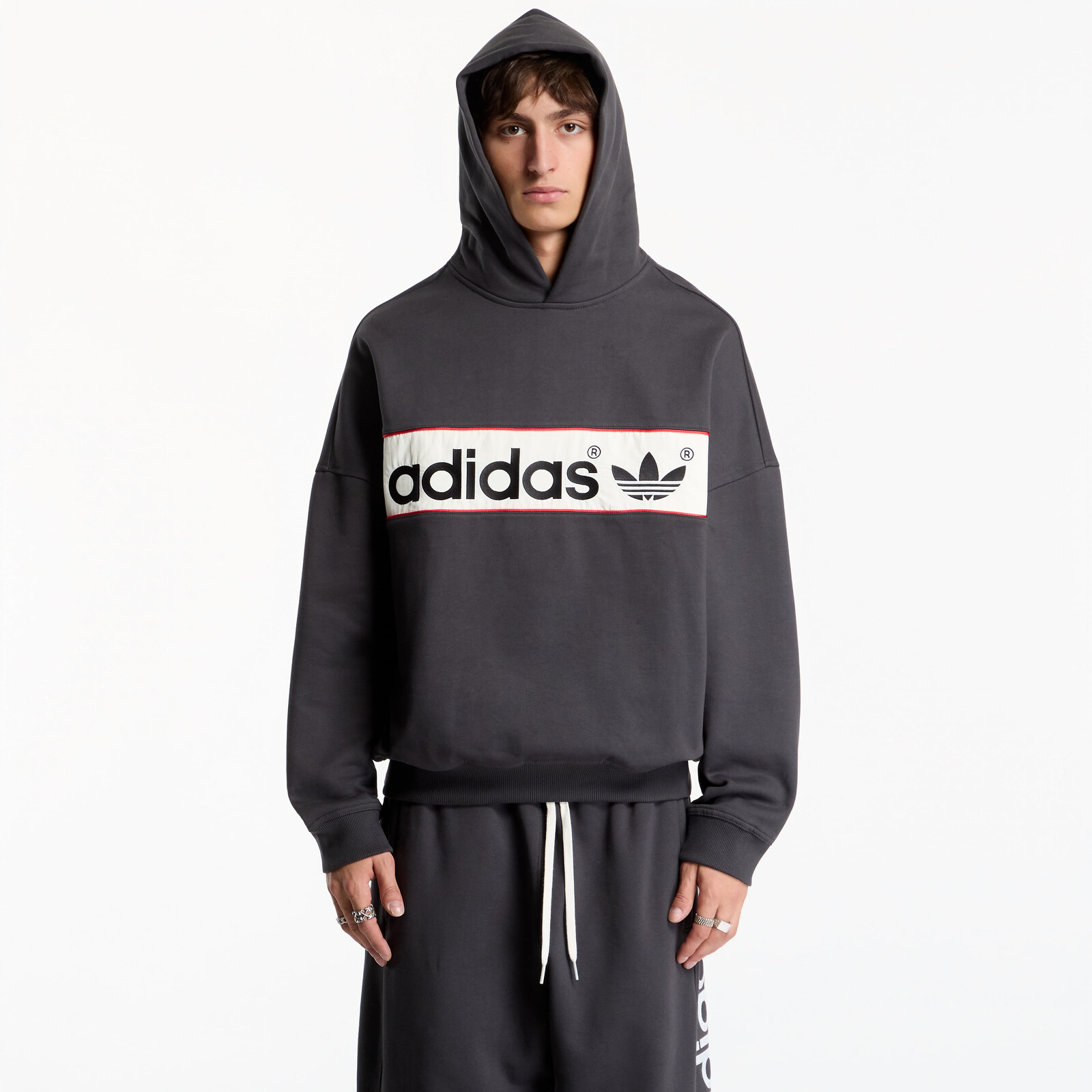 Sweatshirt adidas adiSignature NY Hoodie UNISEX Utility Black M