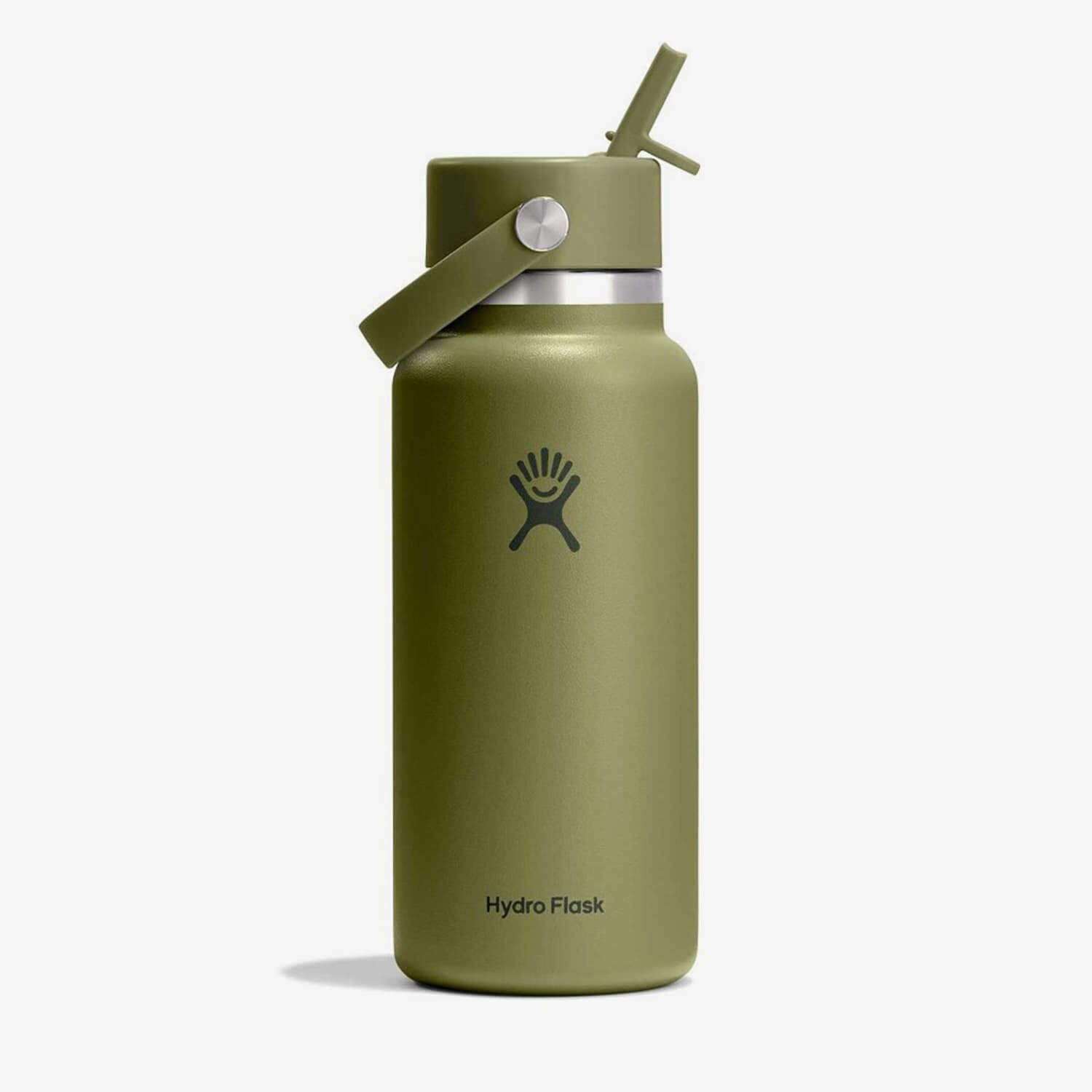 Bottle Hydro Flask 946 ml Wide Flex Straw Cap Palmer Green 946 ml