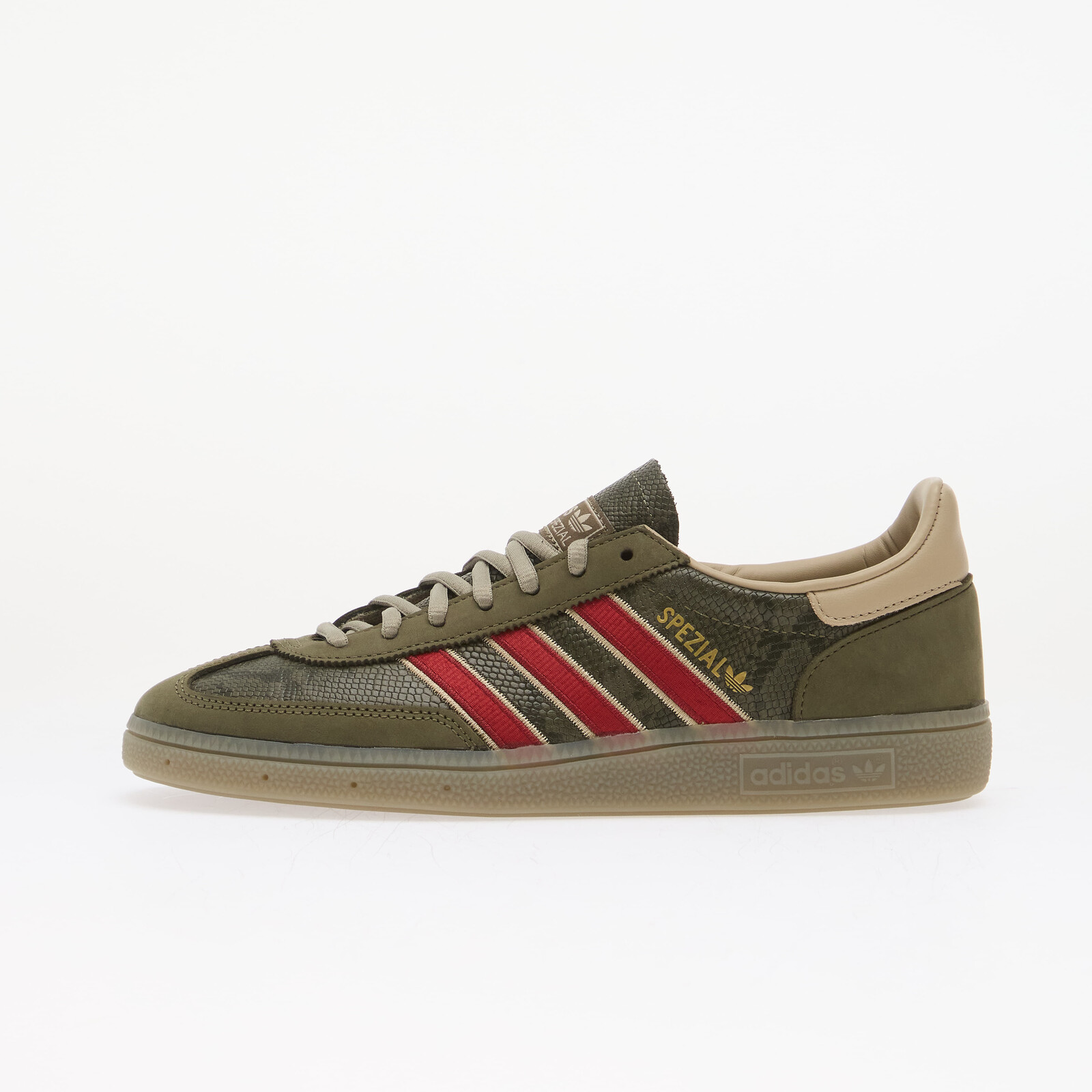 Sneakers adidas Handball Spezial Olive Strata/ Team Victory Red/ Khaki Three UK 9.5