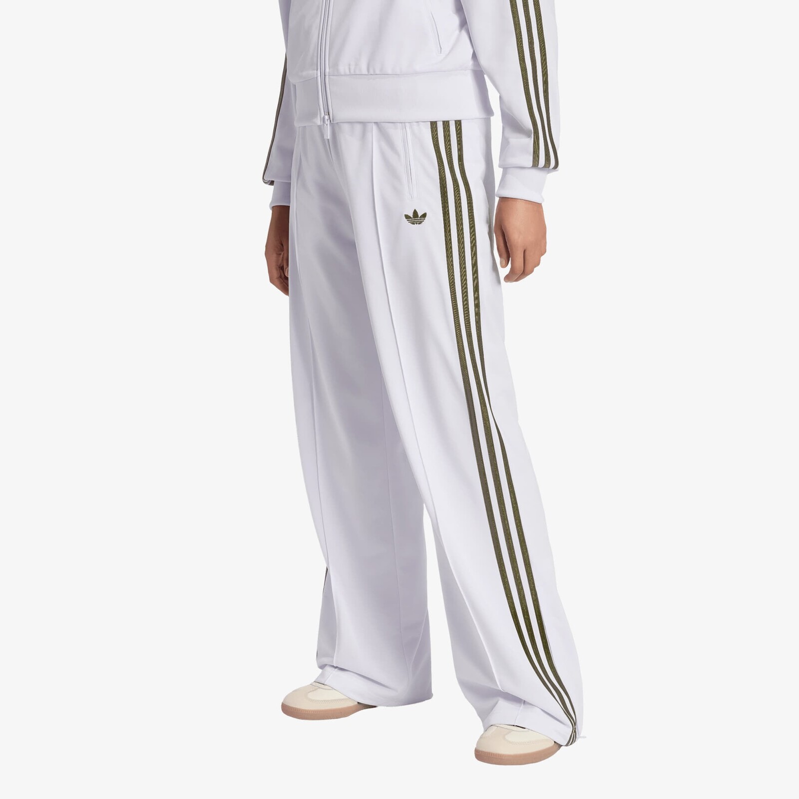 Pants adidas Firebird Loose Tracksuit Pants Frozen Purple/ Olive Strata XS