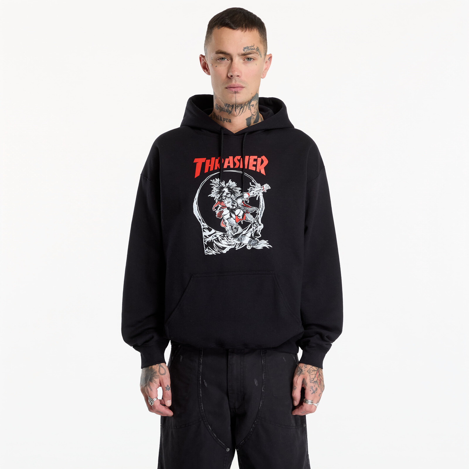 Sweatshirt Thrasher Outlaw Hoodie Black L