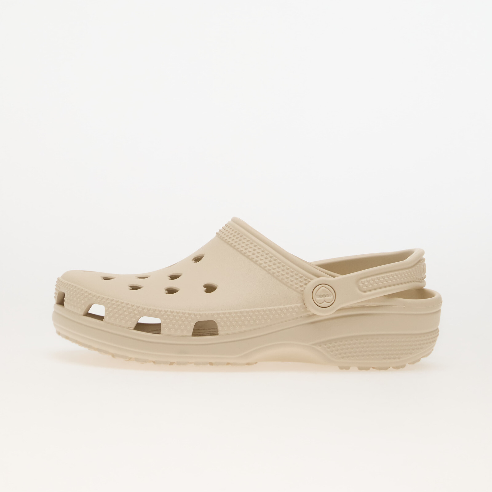 Shoes Crocs Classic Hearts Cut Out Clog Frappe 7