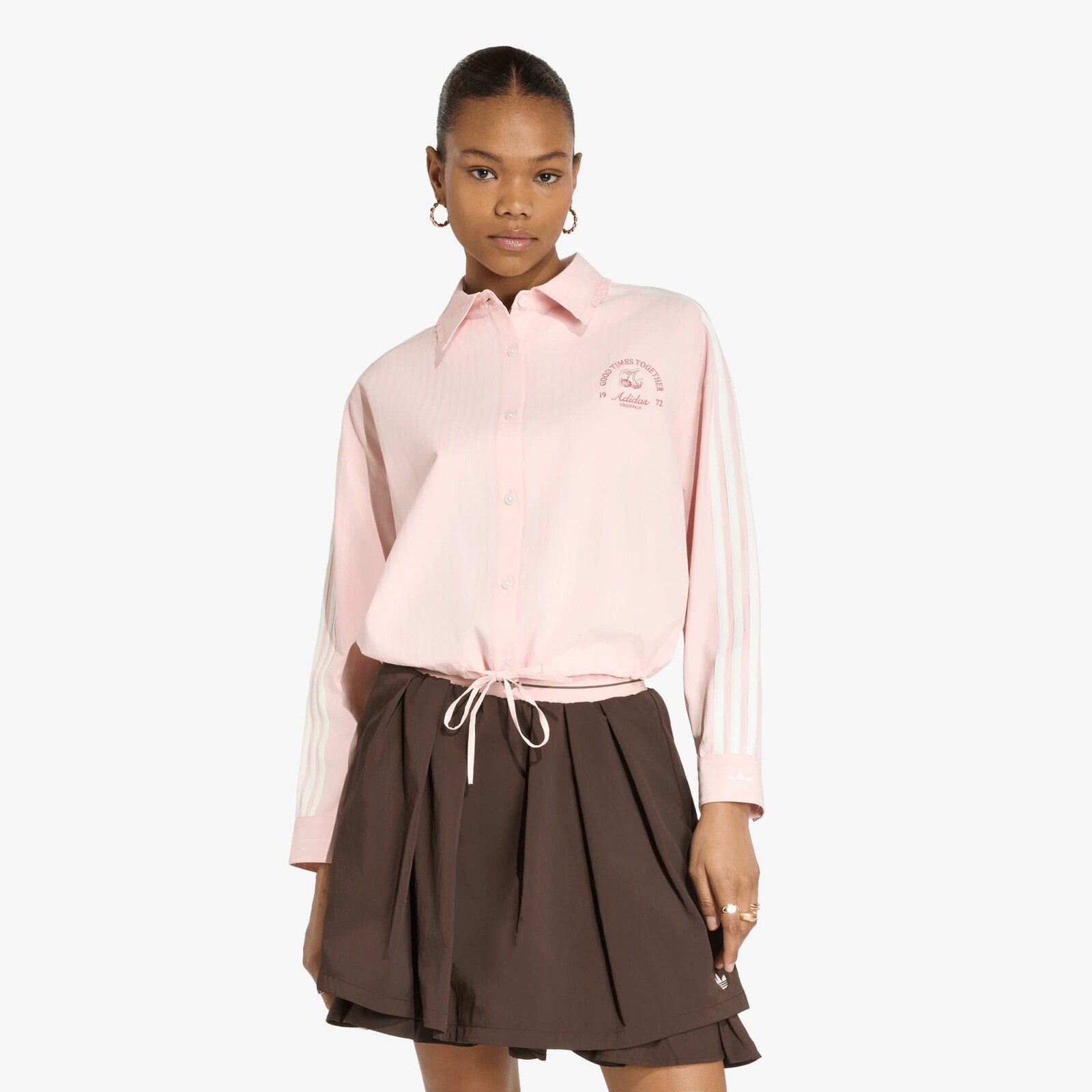 Shirt adidas Sports Shirt Ls Sandy Pink XS