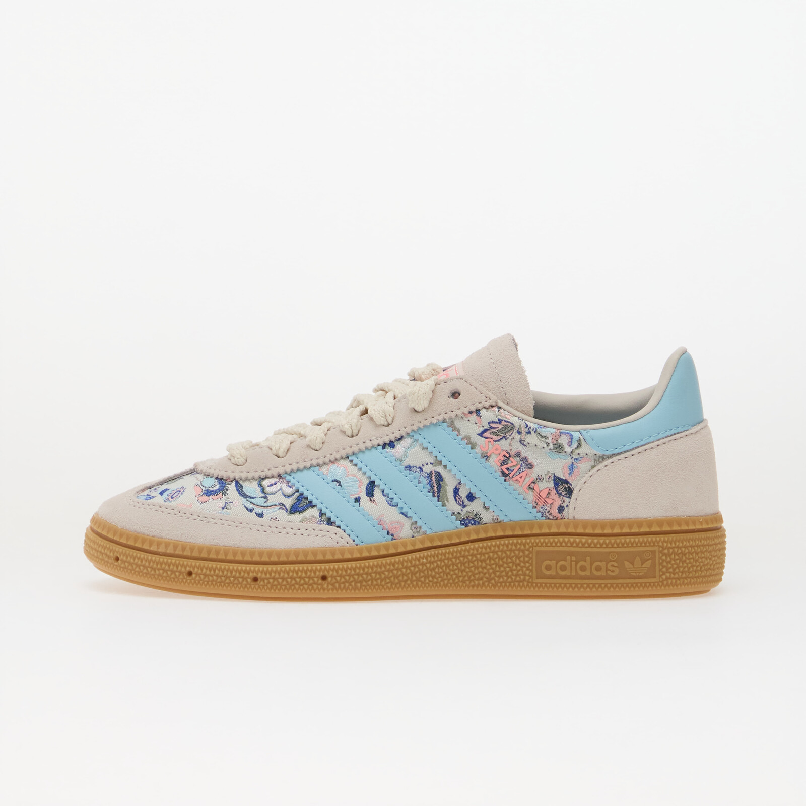 Sneakers adidas x Liberty London Handball Spezial Kids Off White/ Icey Blue/ Gum UK 5.5