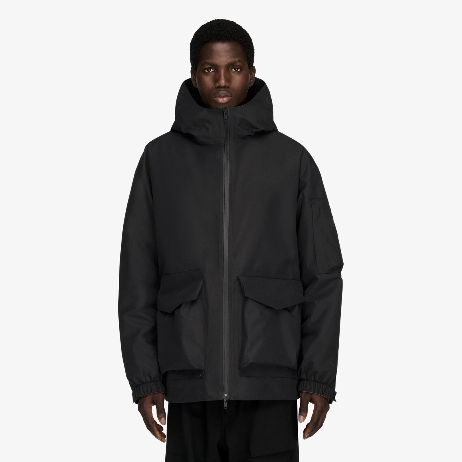 Parka Y-3 GTX Padded Hooded Jacket UNISEX Black L