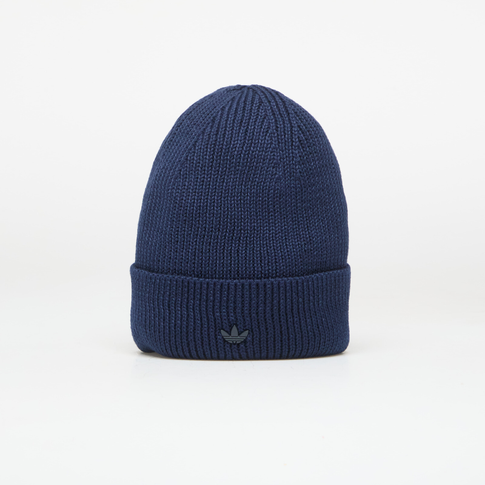 adidas Everyday Icons Beanie With Tonal Metal Trefoil Night Indigo OSFW