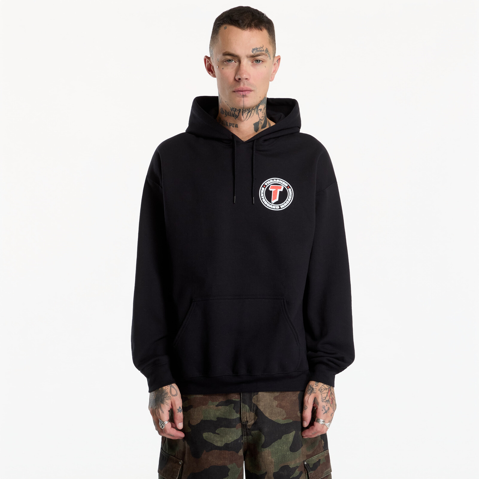 Sweatshirt Thrasher Number 1 Redux Hoodie Black XL