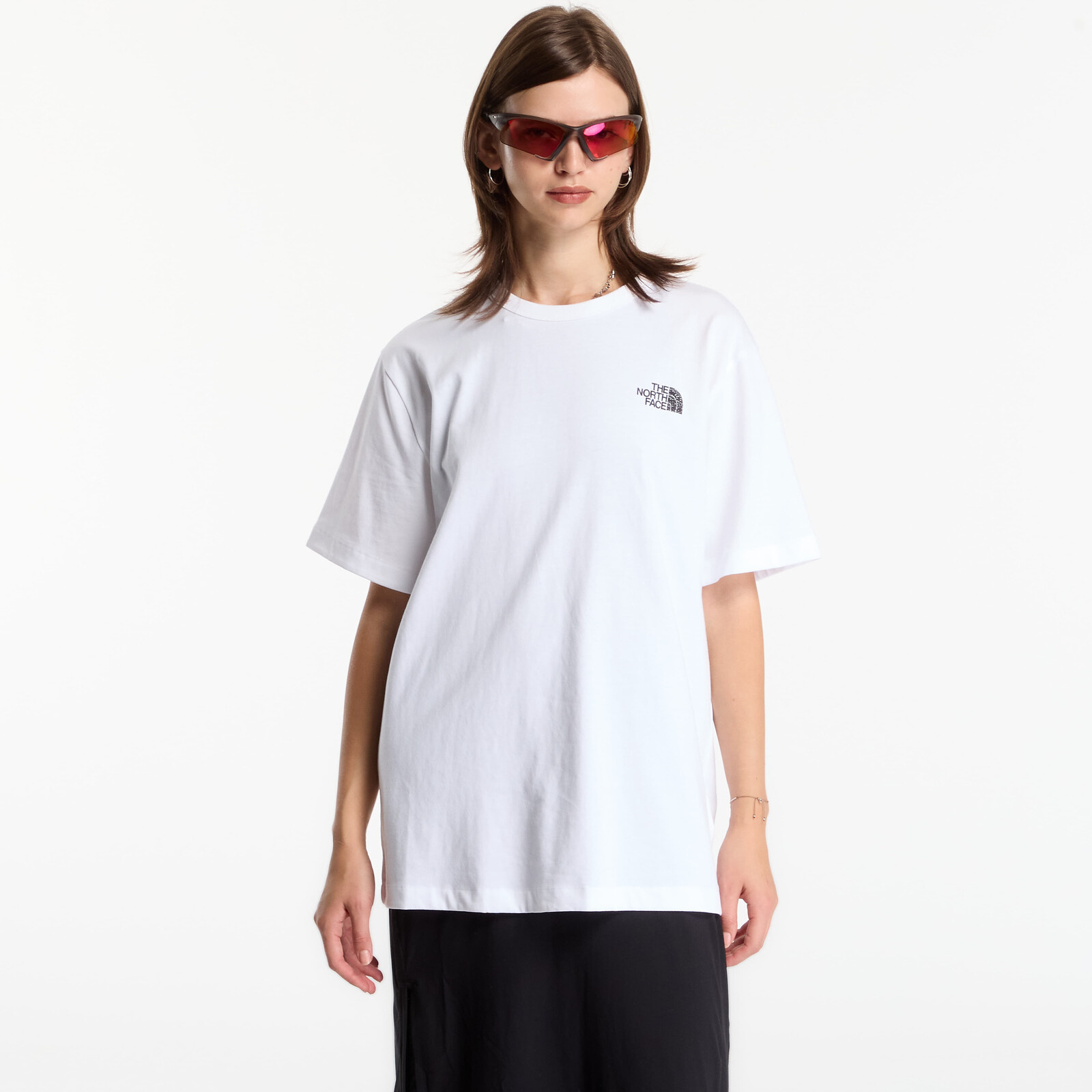 T-shirt The North Face NSE Slopes Relaxed SS Tee UNISEX TNF White S