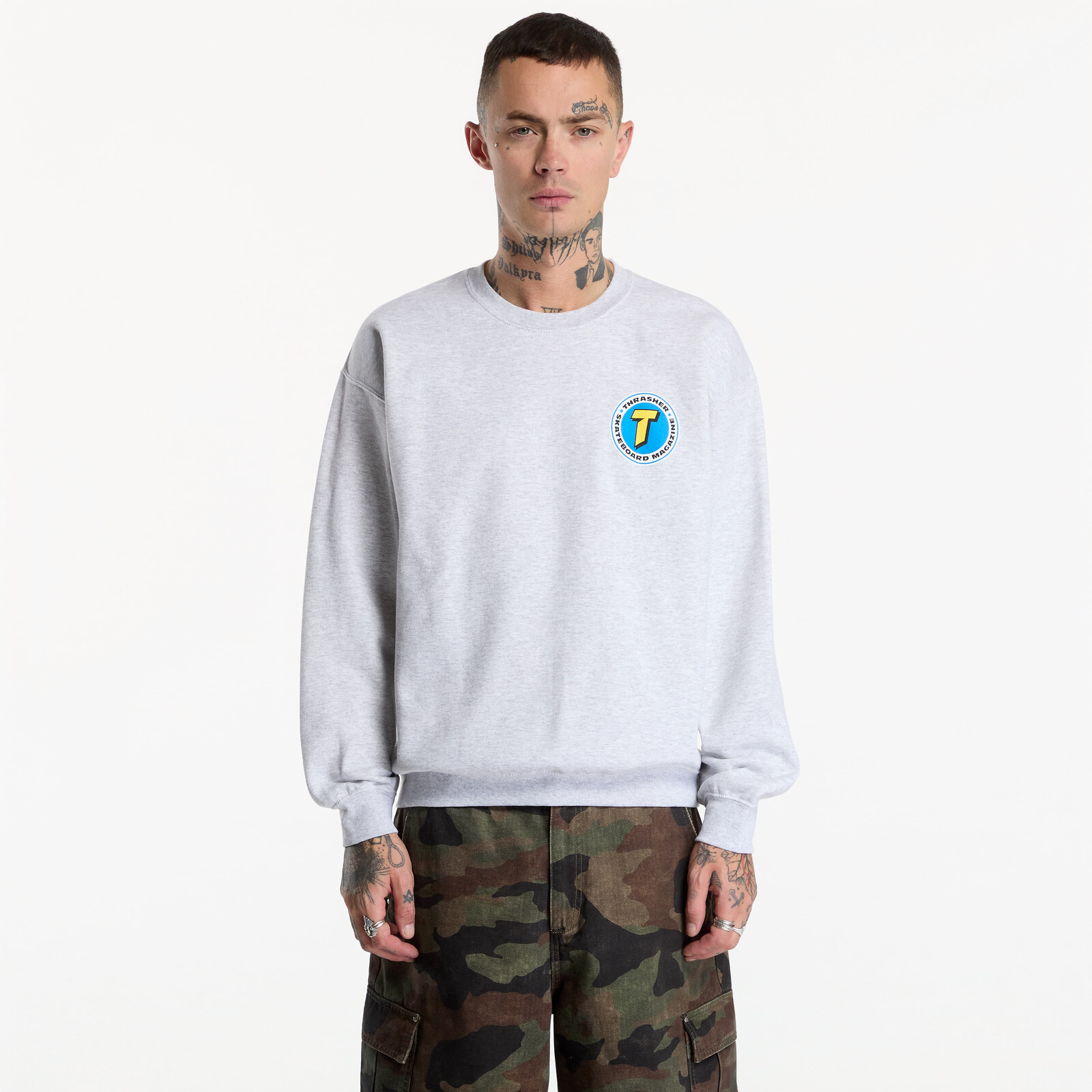 Sweatshirt Thrasher Number 1 Redux Crewneck Grey M