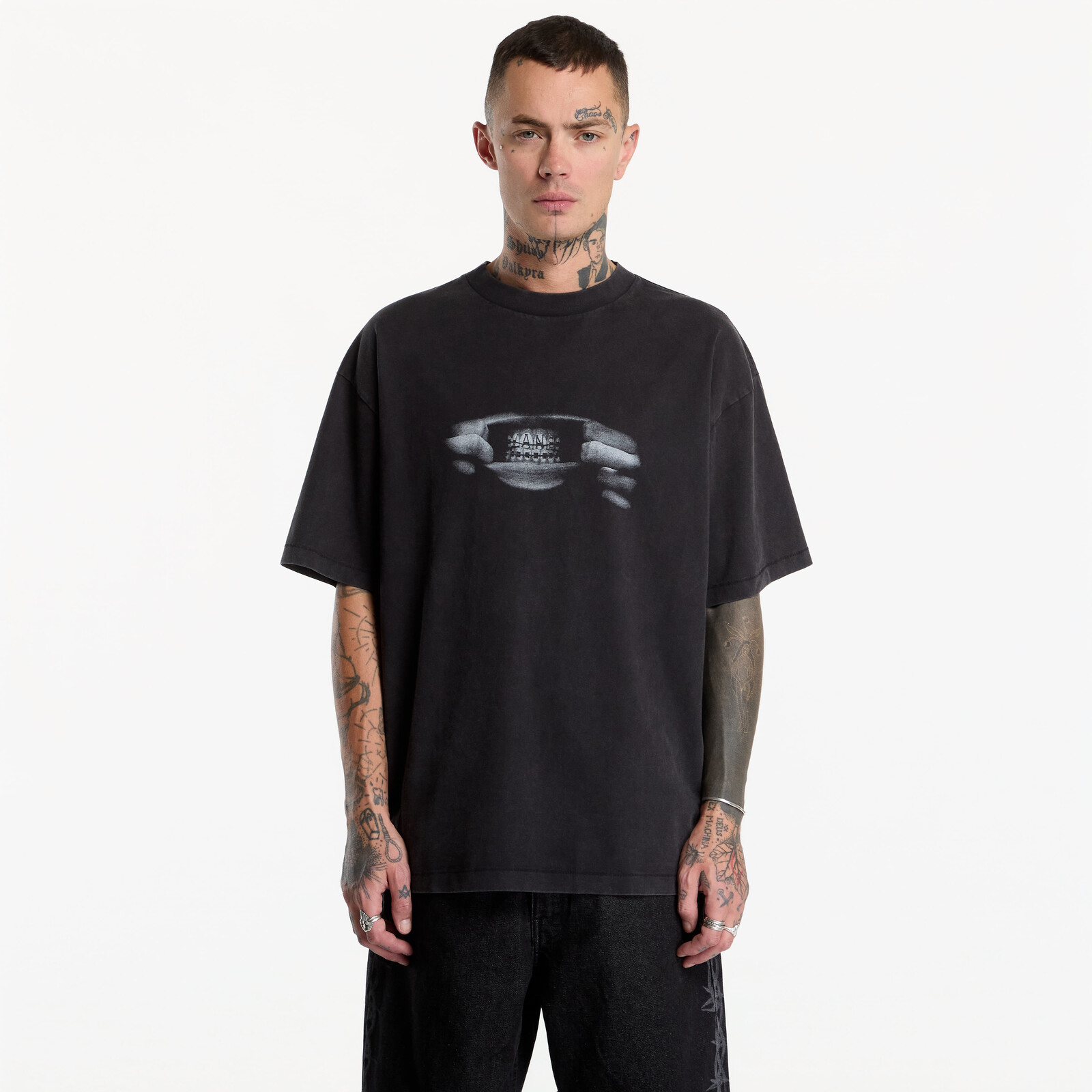 T-shirt Vans A.O.D. Braces Tee UNISEX Black L