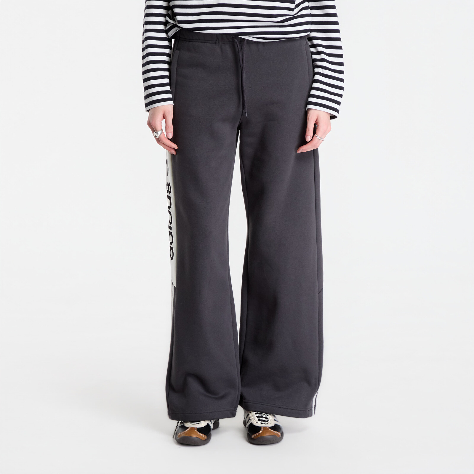 Pants adidas adiSignature NY Wide Leg Sweatpants Utility Black L