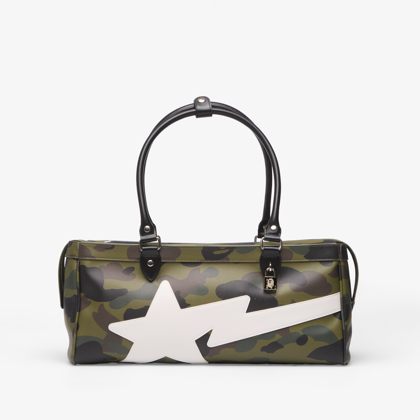 Bag A Bathing Ape 1St Camo Bowling Bag Green Universal