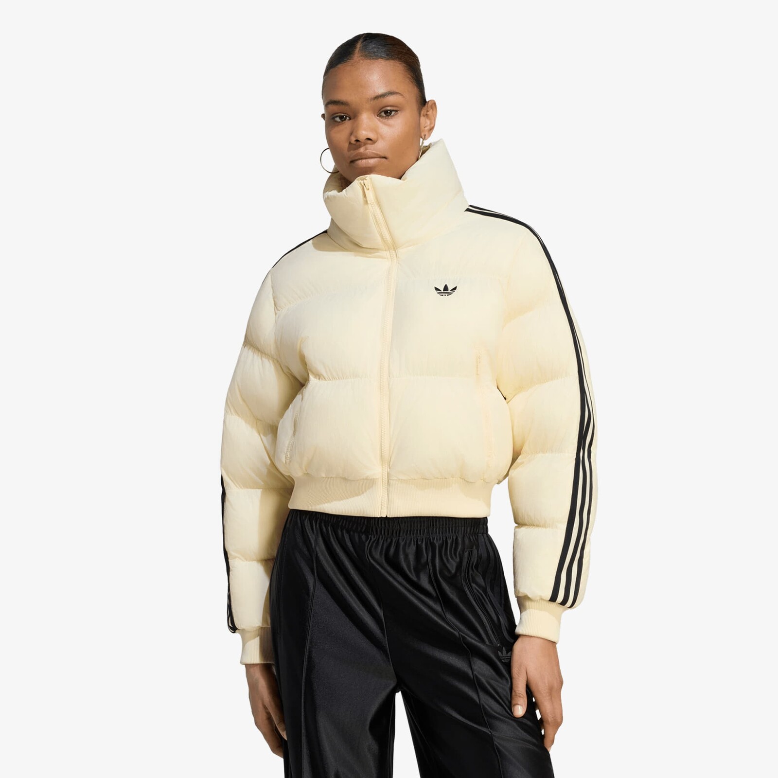 Jacket adidas Adicolor Short Puffer Jacket Warm Vanilla S