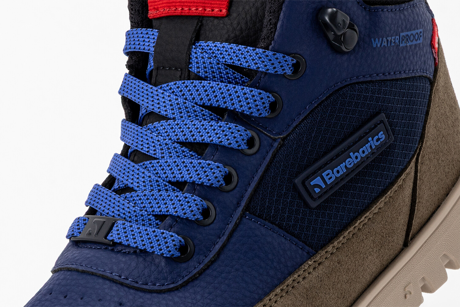 Barefoot Shoes Barebarics UrbanEdge - Dark Blue & Olive Brown