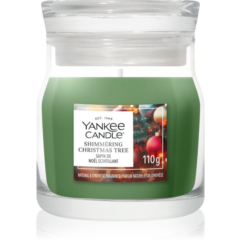 Yankee Candle Shimmering Christmas Tree scented candle Signature 110 g